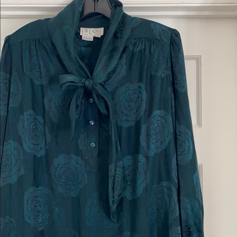 Vintage ELAN Silk Dress